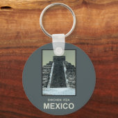 Mexiko Chichen Itza Schlüsselanhänger (Vorderseite)