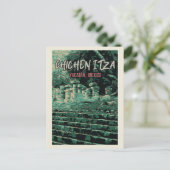Mexiko, Chichén Itzá, Yucatán, Maya-Ruinen Postkar Postkarte (Stehend Vorderseite)
