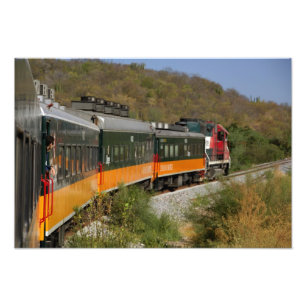 Mexiko, Chihuahua, Kupfer-Canyon. Ansichten aus Fotodruck