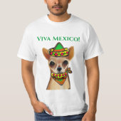 Mexiko Chihuahua T-Shirt (Vorderseite)