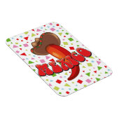Mexiko Chili Pepper niedliches Party Magnet (Rechte Seite)