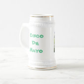 Mexiko, Cinco DeMayo Bierglas (Vorderseite Links)