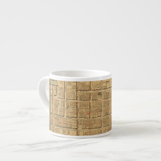 Mexiko City 3 Espressotasse (Vorderseite Links)