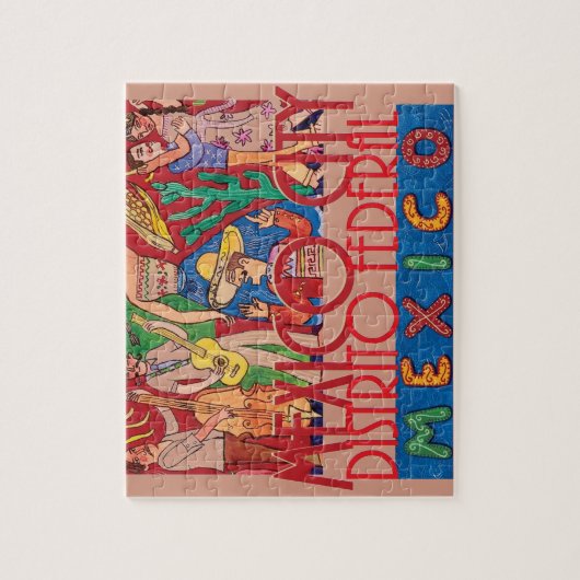 Mexiko City Mexiko Puzzle (Vertikal)
