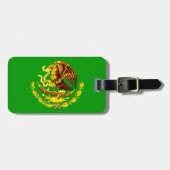 Mexiko COA Gold Gepäckanhänger (Vorderseite horizontal)