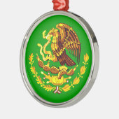 Mexiko COA Gold Silbernes Ornament (Links)