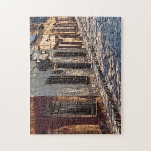 Mexiko Cobblestone Street Puzzle (Vertikal)