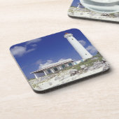 Mexiko, Cozumel. Leuchtturm Punta Sur Celarain. Untersetzer (Linke Seite)