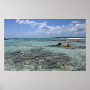 Mexiko, Cozumel, Punta Morena, die Ostküste 2 Poster