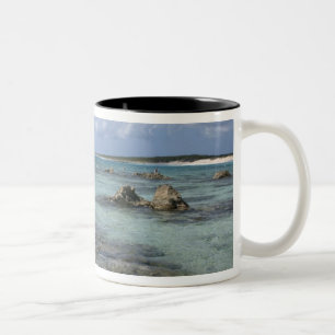 Mexiko, Cozumel, Punta Morena, die Ostküste 2 Zweifarbige Tasse