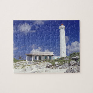 Mexiko, Cozumel. Punta Sur Celarain Leuchtturm. Puzzle