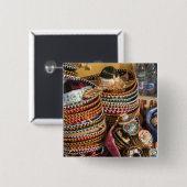 Mexiko, Cozumel. Souvenirs in Isla de Cozumel Button (Vorne & Hinten)