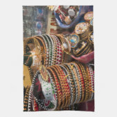 Mexiko, Cozumel. Souvenirs in Isla de Cozumel Küchentuch (Vertikal)