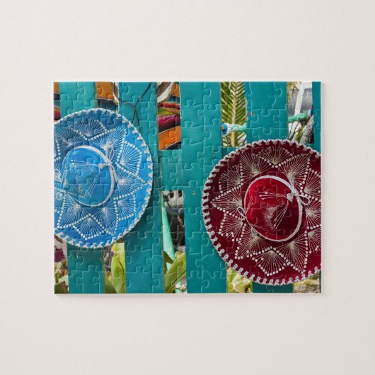 Mexiko, Cozumel. Souvenirs in Isla de Cozumel Puzzle (Horizontal)