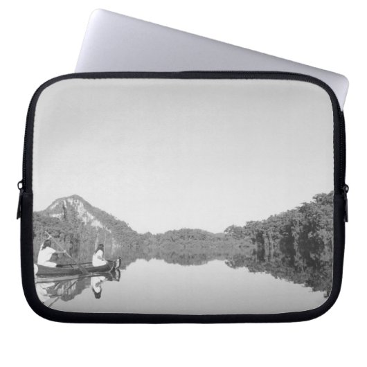 Mexiko, der CONANP-Park überhäuft Patrouillen mit Laptopschutzhülle (Vorderseite)