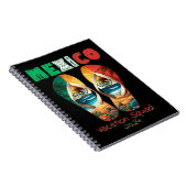Mexiko Dreht Flop Vacation Tropical Getaway Design Notizblock (Rechte Seite)