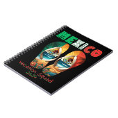Mexiko Dreht Flop Vacation Tropical Getaway Design Notizblock (Linke Seite)