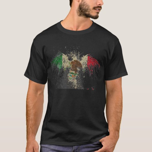 Mexiko Eagle T-Shirt (Vorderseite)