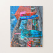 Mexiko Einkaufszentrum Belize. Puzzle (Vertikal)