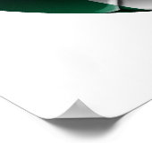 Mexiko el Tri Fußball mexikanische Flagge Fanggerä Poster (Ecke)