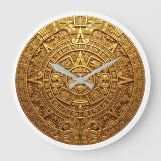 Mexiko Elite Azteken-Kalender Luxusuhr Große Wanduhr