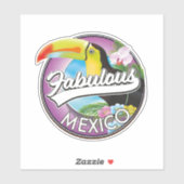 Mexiko Fabulous Logo Aufkleber (Blatt)