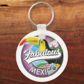Mexiko Fabulous Logo Schlüsselanhänger (Vorderseite)