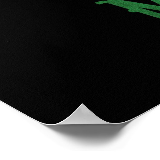 Mexiko-Fahne Poster (Ecke)