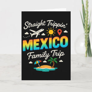 Mexiko-Familienreise 2025 Straight Trippin'-Urlaub Karte