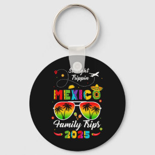 Mexiko Familienurlaub Cancun 2025 Straight Trippi Schlüsselanhänger