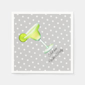 Mexiko, Fiesta, Margarita, Mexikanisch, Serviette (Vorderseite)