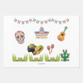 Mexiko - FIFA Fußball Weltmeisterschaft Geschenkpapier Set (Vorderseite 3)
