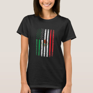 Mexiko Flag 4. Juli USA Amerikanisch mexikanische T-Shirt