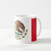 Mexiko flag kaffeetasse (VorderseiteRechts)