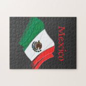 Mexiko-Flag-Puzzle Puzzle (Horizontal)