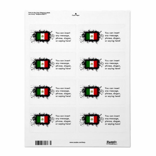 Mexiko-Flagge (Vorne)