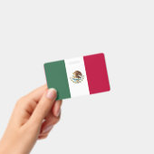 Mexiko-Flagge Ausweis (Handheld)