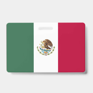 Mexiko-Flagge Ausweis