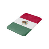 Mexiko-Flagge Badematte (Schrägansicht)
