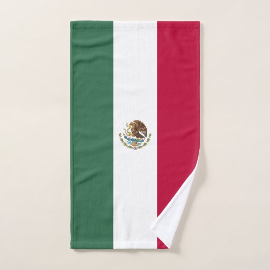 Mexiko-Flagge Badhandtuch Set (Handtuch)