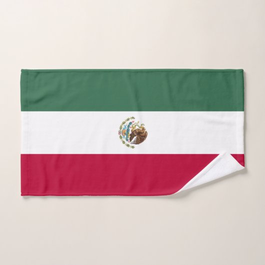 Mexiko-Flagge Badhandtuch Set (Handtuch)