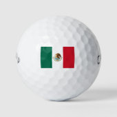 Mexiko-Flagge, Bandera de Mexikos Golfball (Vorderseite)