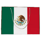 Mexiko-Flagge, Bandera de Mexikos Große Geschenktüte (Rückseite)