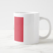Mexiko-Flagge, Bandera de Mexikos Jumbo-Tasse (Rechts)