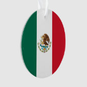 Mexiko-Flagge, Bandera de Mexikos Ornament (Vorderseite)