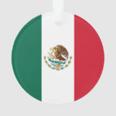 Mexiko-Flagge, Bandera de Mexikos Ornament (Rückseite)