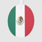 Mexiko-Flagge, Bandera de Mexikos Ornament (Vorderseite)