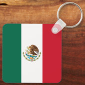 Mexiko-Flagge, Bandera de Mexikos Schlüsselanhänger (Rückseite)