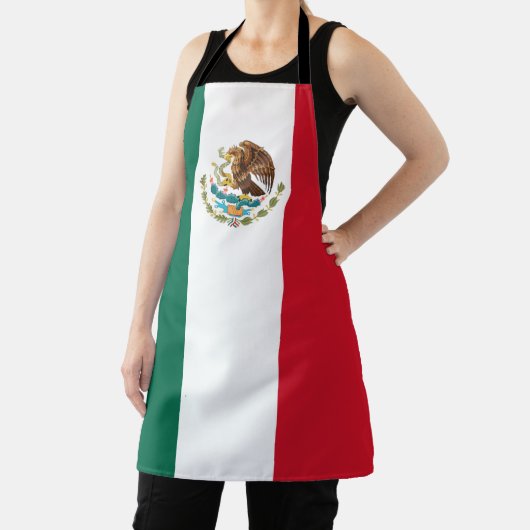 Mexiko-Flagge, Bandera de Mexikos Schürze (InSitu)