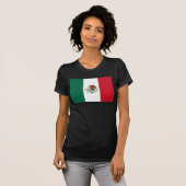 Mexiko-Flagge, Bandera de Mexikos T-Shirt (Vorne ganz)